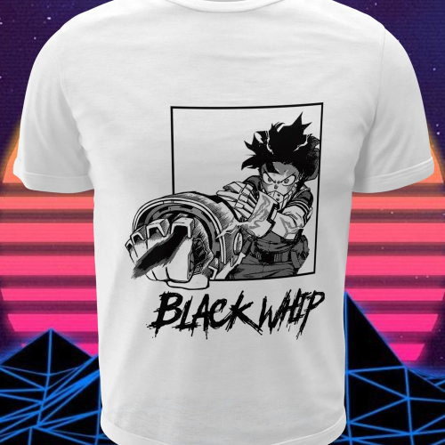 Polera blanca de Boku no Hero Academia (My Hero Academia) con diseño anime