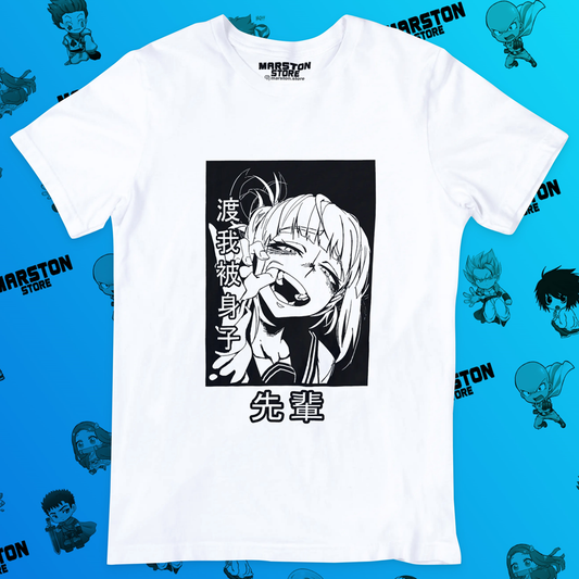 Polera blanca de Boku no Hero Academia (My Hero Academia) con Himiko Toga