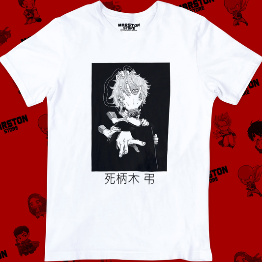 Polera blanca de Boku no Hero Academia (My Hero Academia) con Tomura Shigaraki