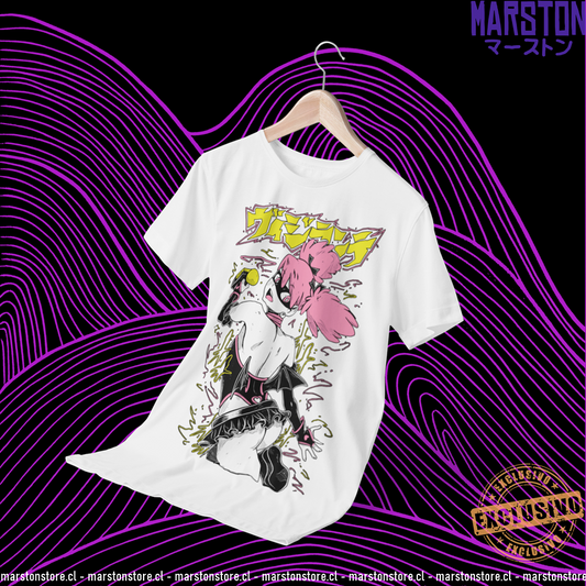 Polera blanca de Boku no Hero Academia (My Hero Academia: Vigilantes) con Kazuho Haneyama (Pop Step)