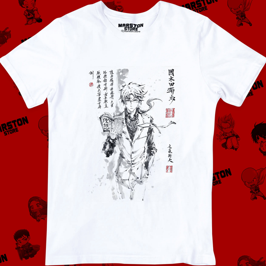 Polera blanca de Bungou Stray Dogs