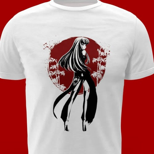 Polera blanca de Code Geass