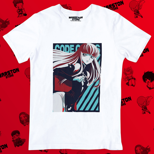 Polera blanca de Code Geass