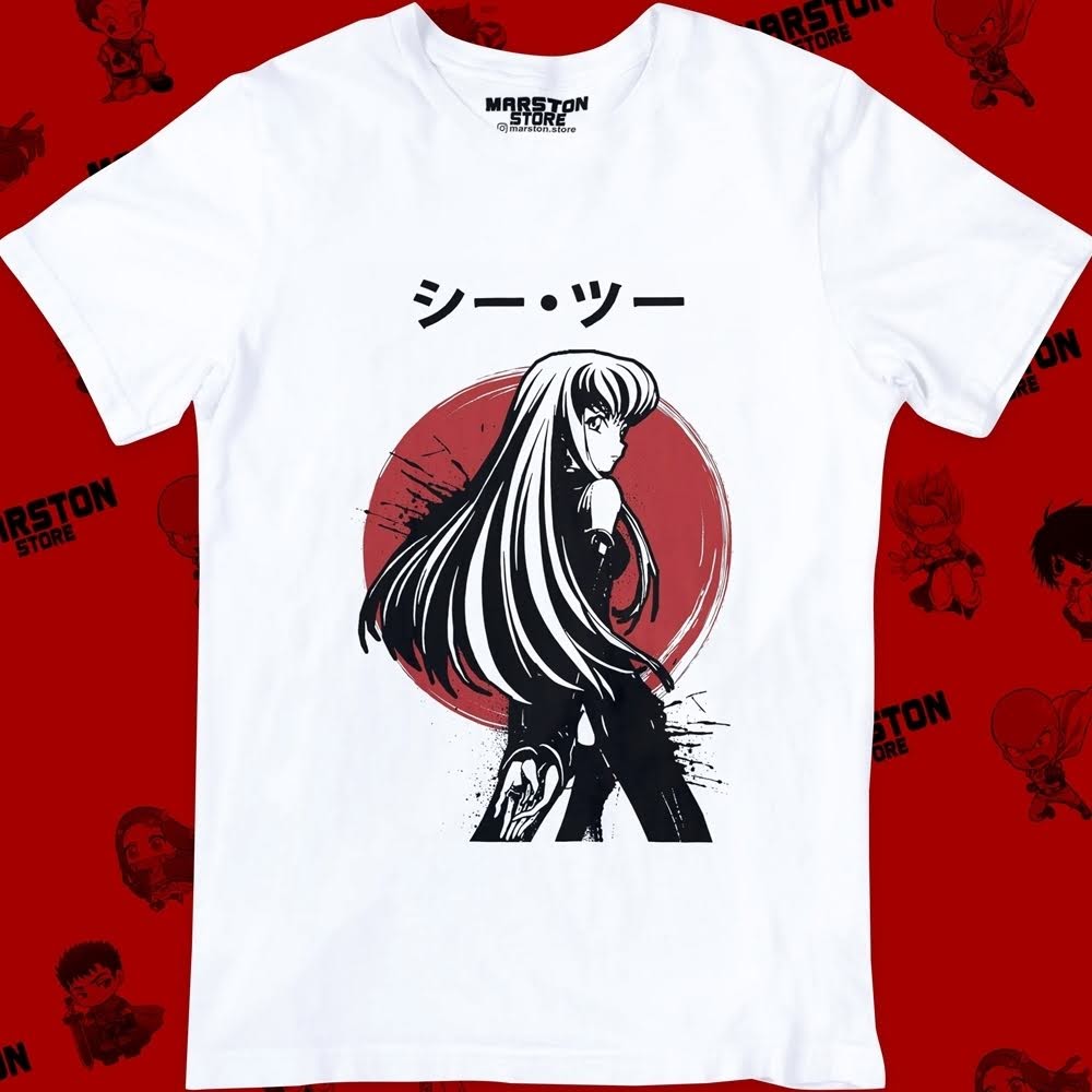 Polera blanca de Code Geass