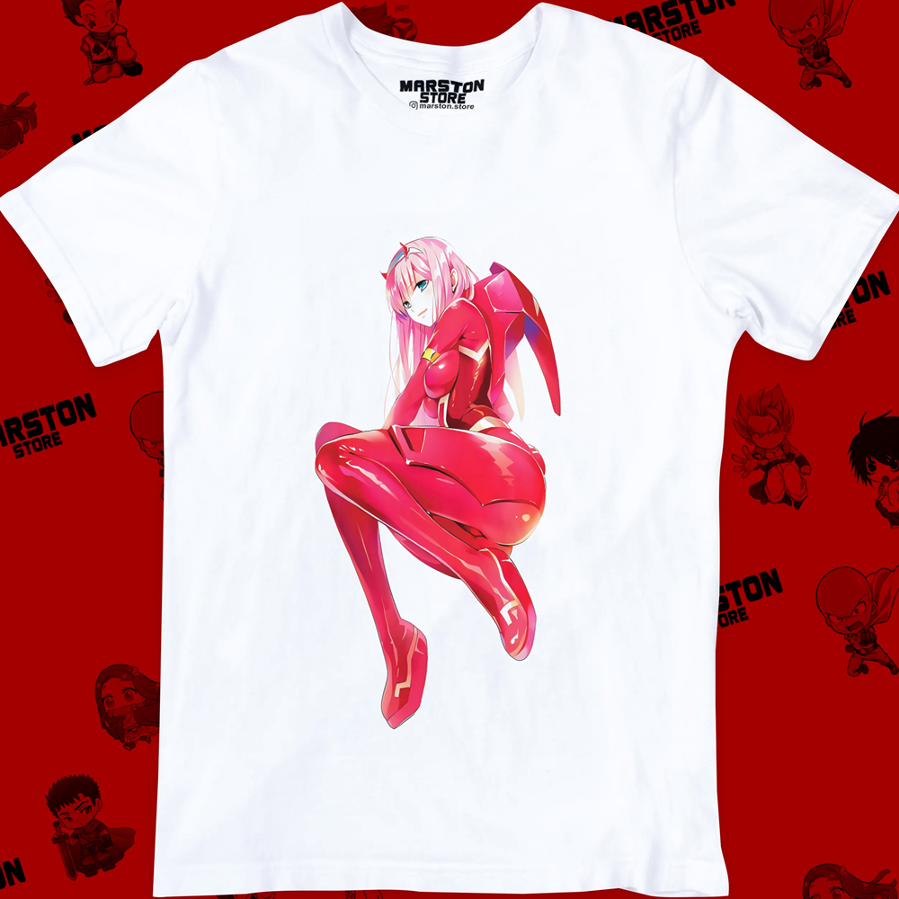 Polera blanca de Darling in the FranXX