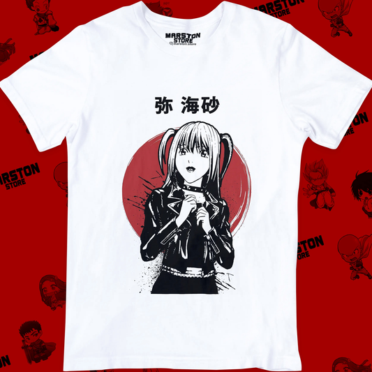 Polera blanca de Death Note con Misa Amane
