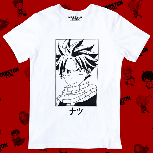 Polera blanca de Fairy Tail