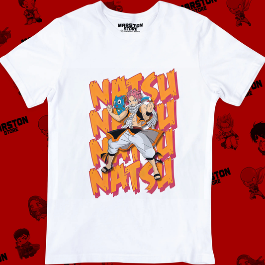 Polera blanca de Fairy Tail