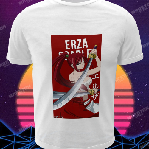 Polera blanca de Fairy Tail