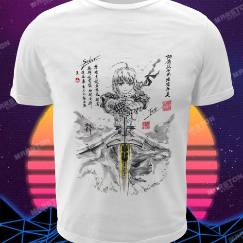 Polera blanca de Fate