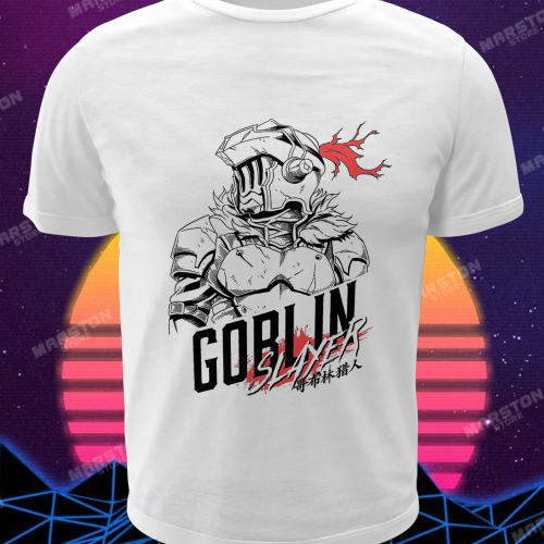 Polera blanca de Goblin Slayer