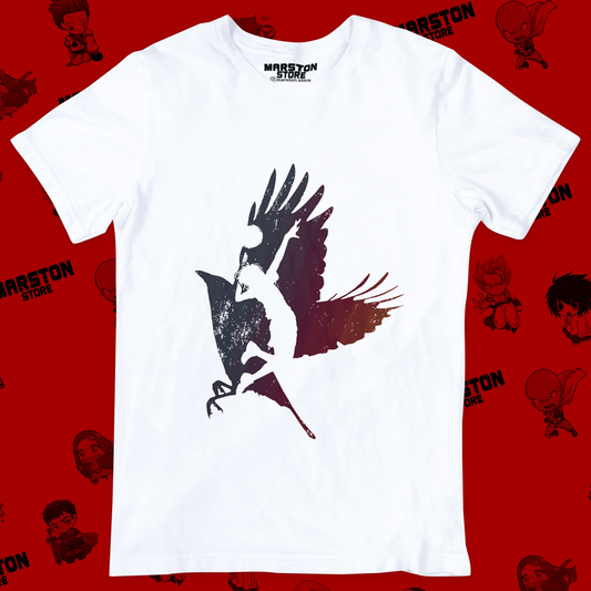 Polera blanca de Haikyuu!! con Shoyo Hinata