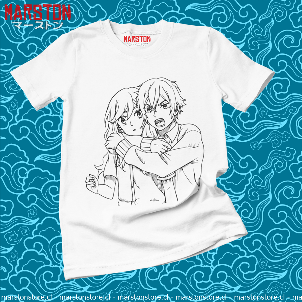 Polera blanca de Horimiya