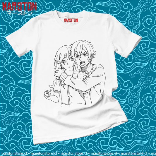 Polera blanca de Horimiya