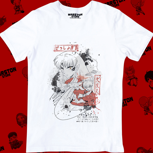 Polera blanca de Inuyasha