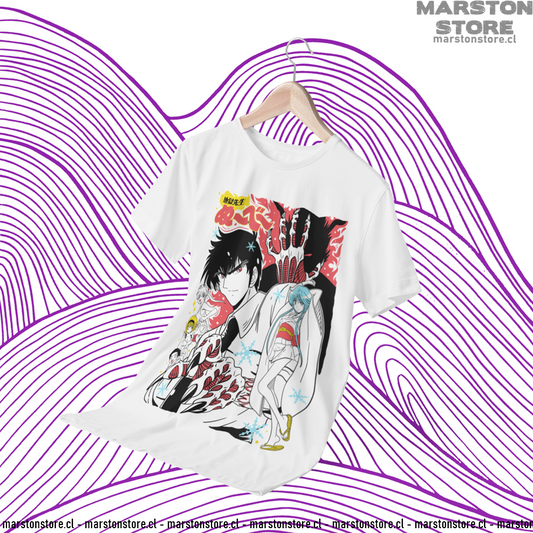 Polera blanca de Jigoku Sensei Nube