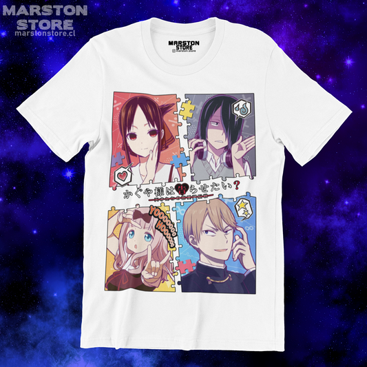 Polera blanca de Kaguya-sama: Love Is War