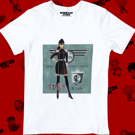 Polera blanca de Kaiju No. 8