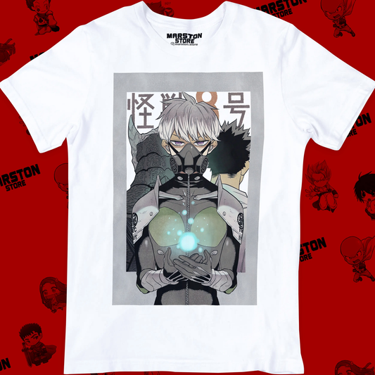 Polera blanca de Kaiju No. 8