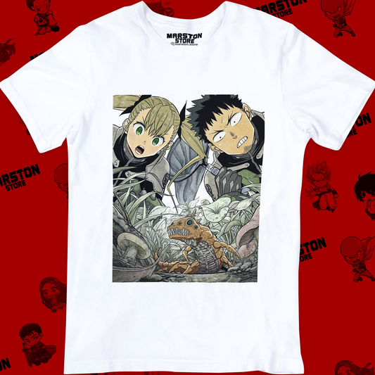 Polera blanca de Kaiju No. 8
