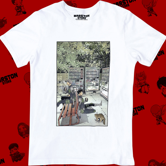 Polera blanca de Kaiju No. 8