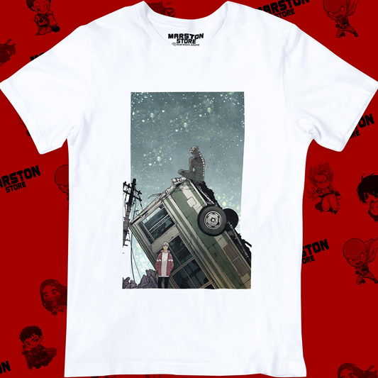 Polera blanca de Kaiju No. 8