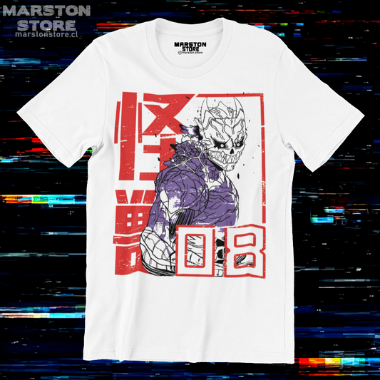 Polera blanca de Kaiju No. 8