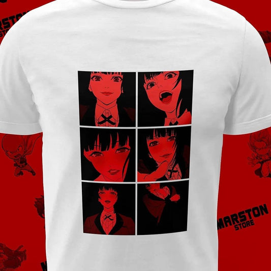 Polera blanca de Kakegurui