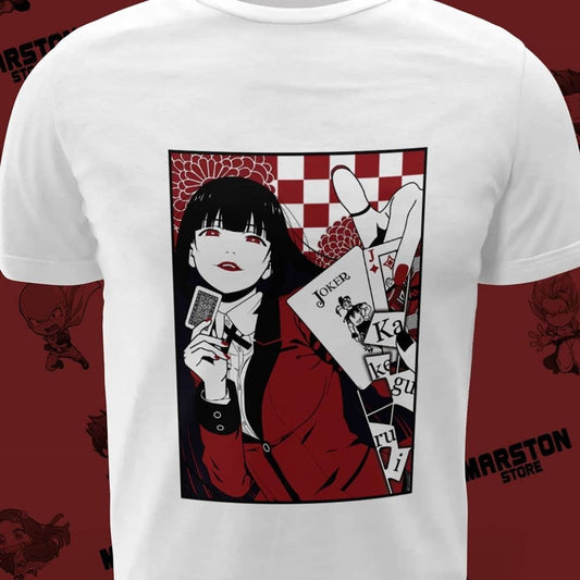 Polera blanca de Kakegurui