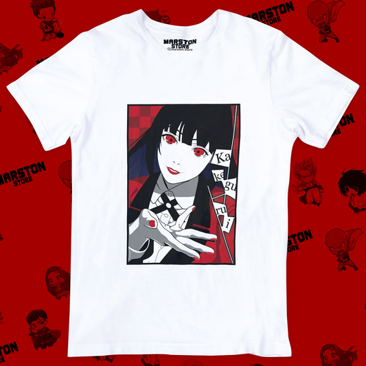 Polera blanca de Kakegurui