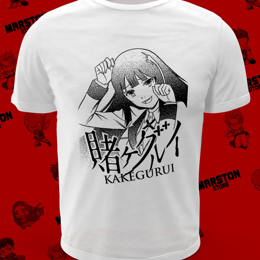 Polera blanca de Kakegurui