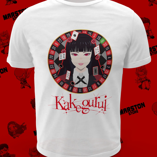 Polera blanca de Kakegurui