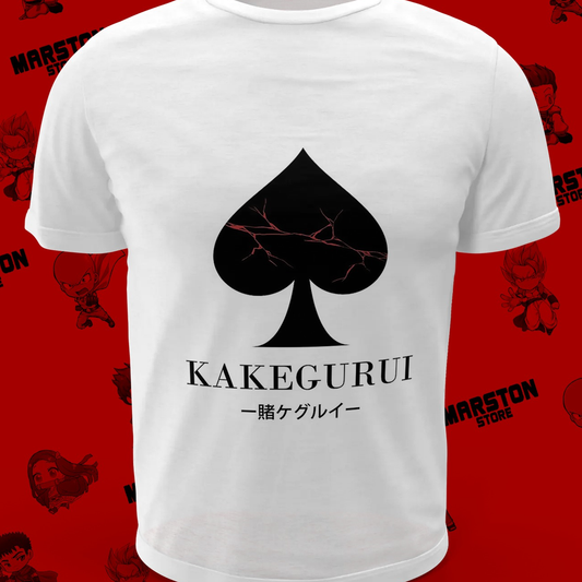 Polera blanca de Kakegurui