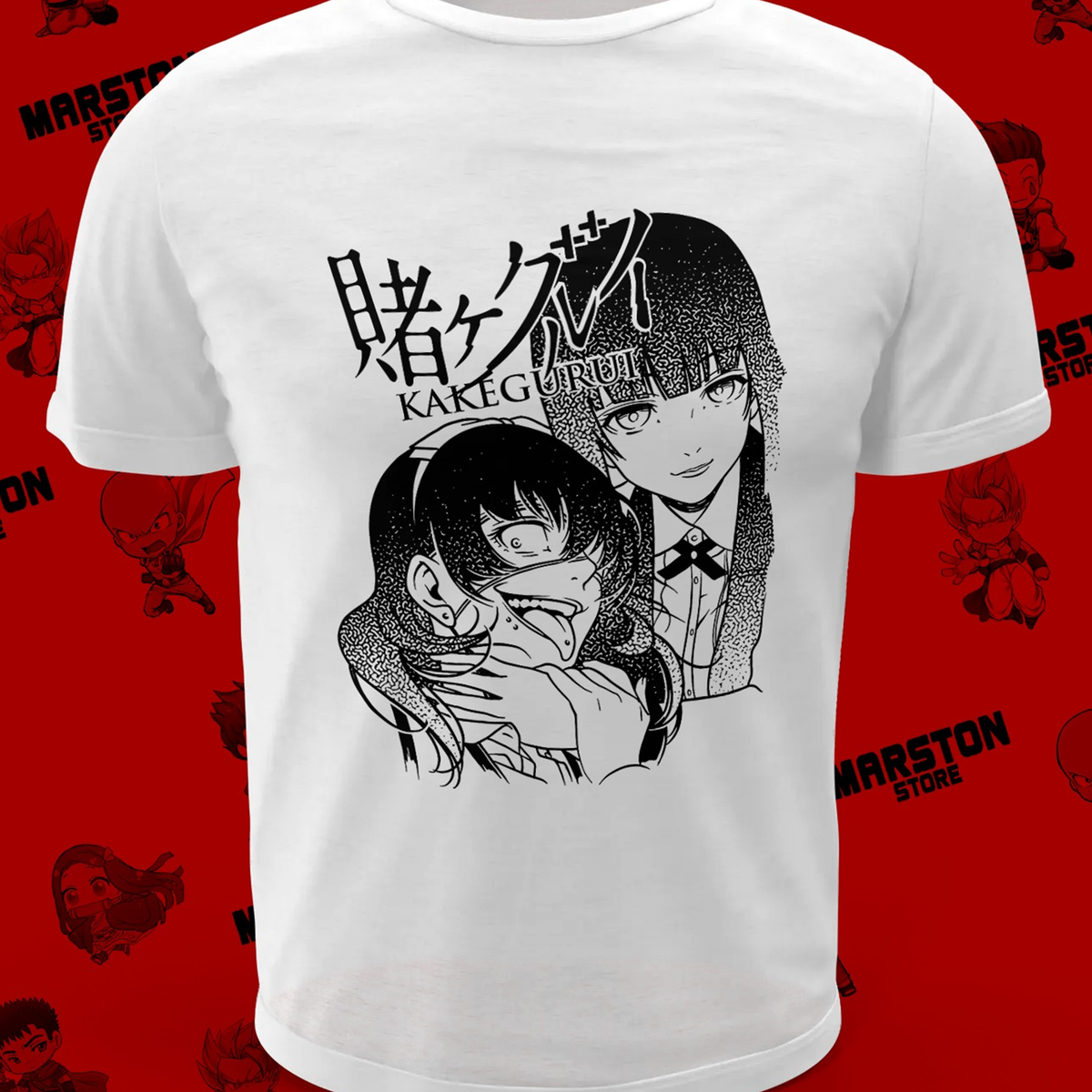 Polera blanca de Kakegurui