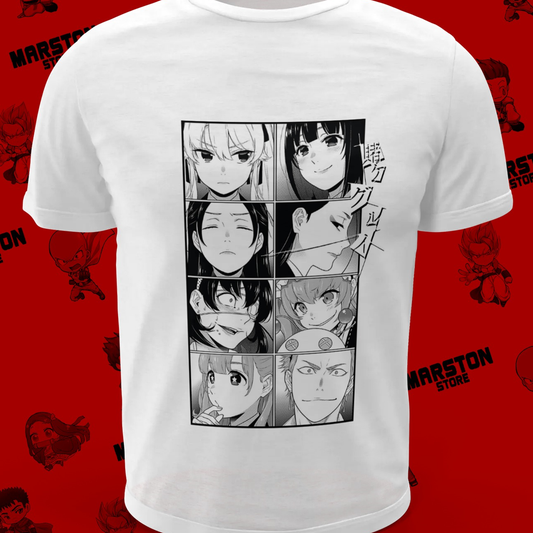 Polera blanca de Kakegurui