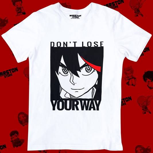 Polera blanca de Kill la Kill