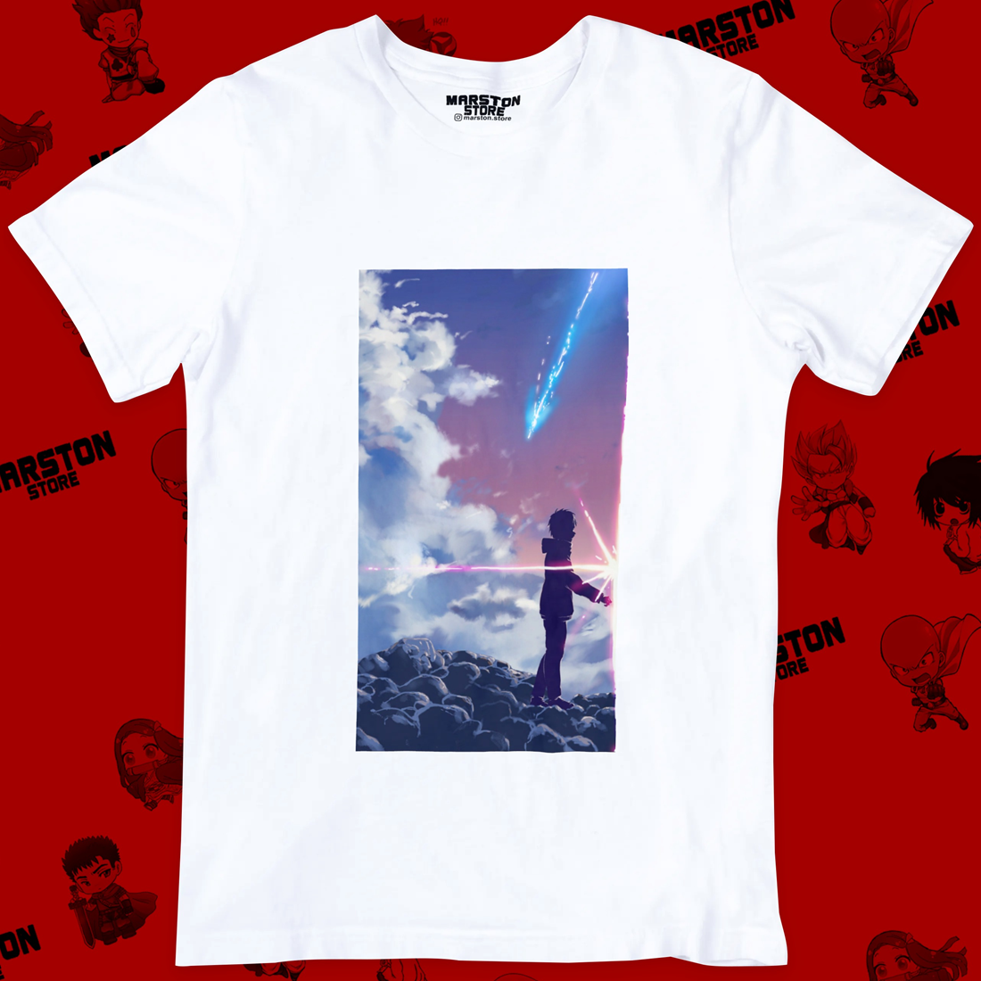 Polera blanca de Kimi no Na wa / Your Name