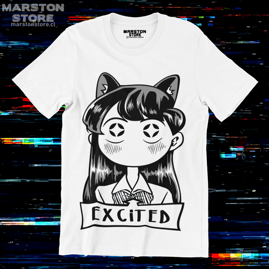 Polera blanca de Komi-san wa Komyushou Desu (Komi Can't Communicate)