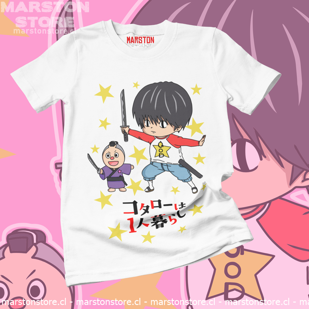 Polera blanca de Kotaro Lives Alone