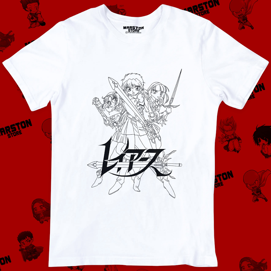 Polera blanca de Magic Knight Rayearth