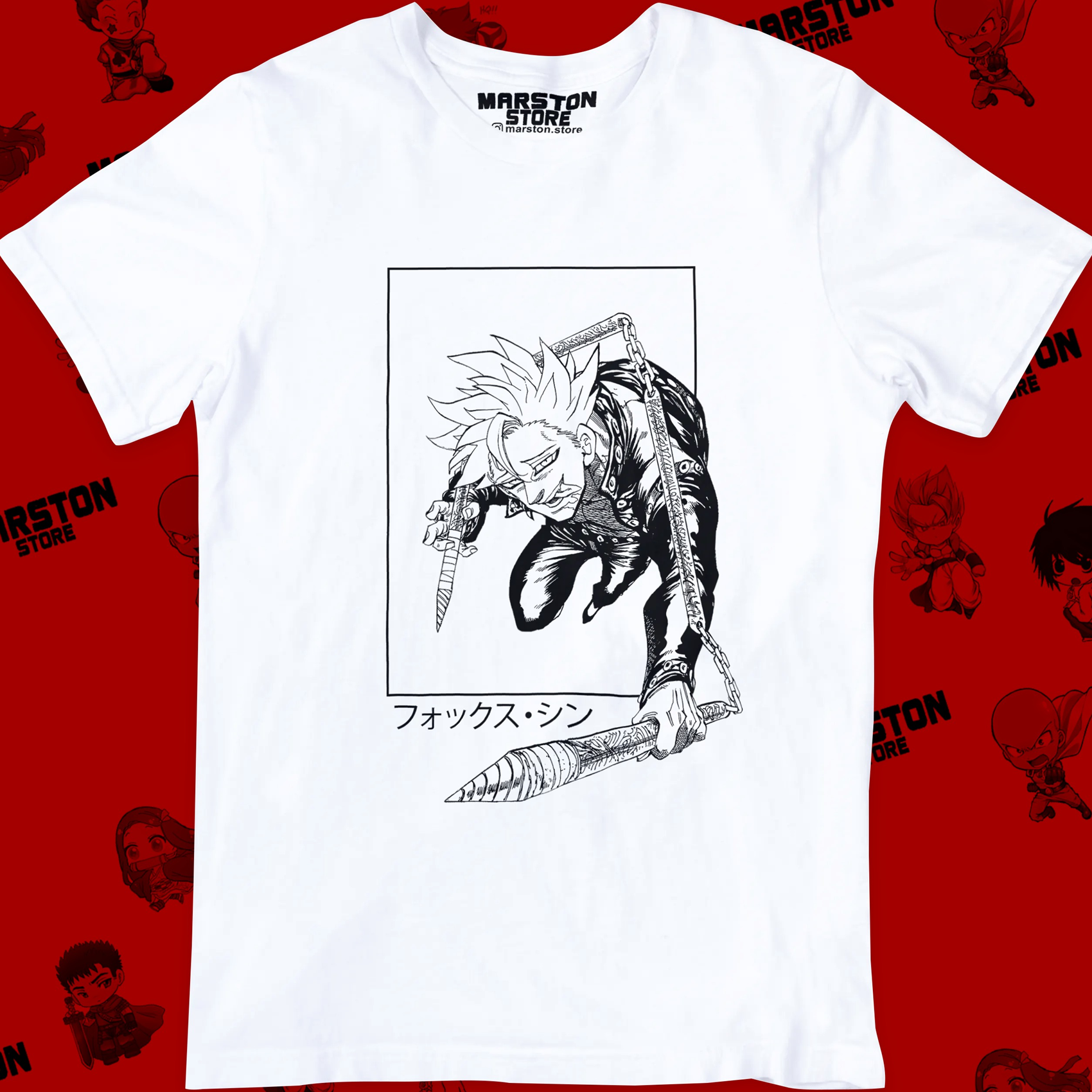 Polera blanca de Nanatsu no Taizai