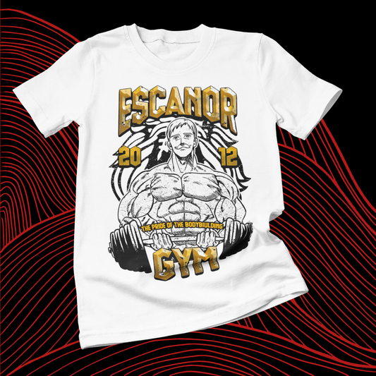Polera blanca de Nanatsu no Taizai con Escanor