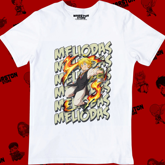 Polera blanca de Nanatsu no Taizai / The Seven Deadly Sins