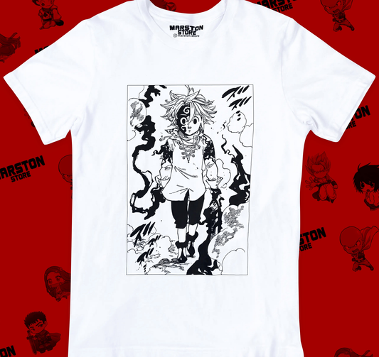 Polera blanca de Nanatsu no Taizai / The Seven Deadly Sins