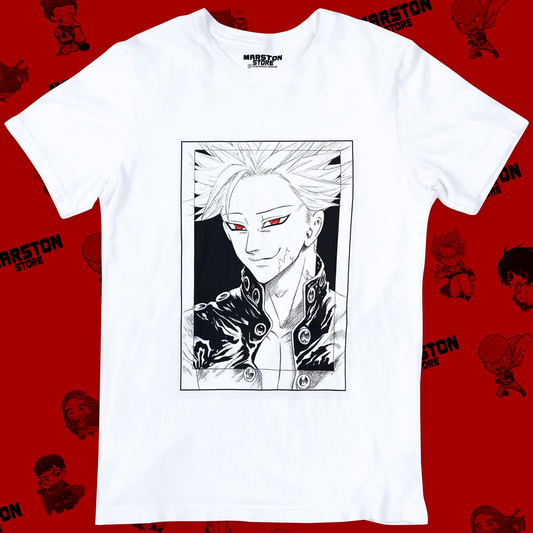 Polera blanca de Nanatsu no Taizai / The Seven Deadly Sins
