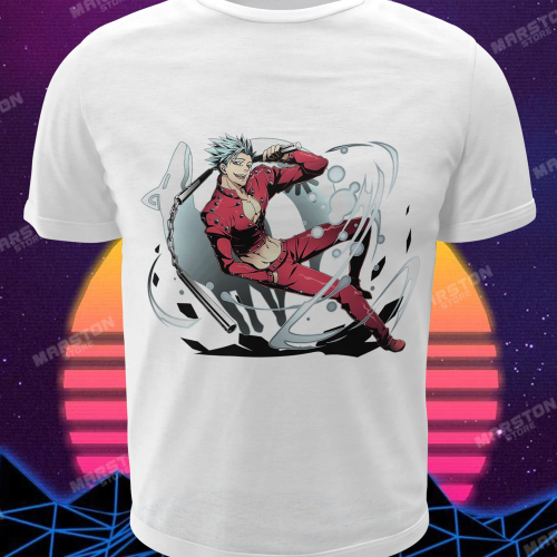 Polera blanca de Nanatsu no Taizai / The Seven Deadly Sins