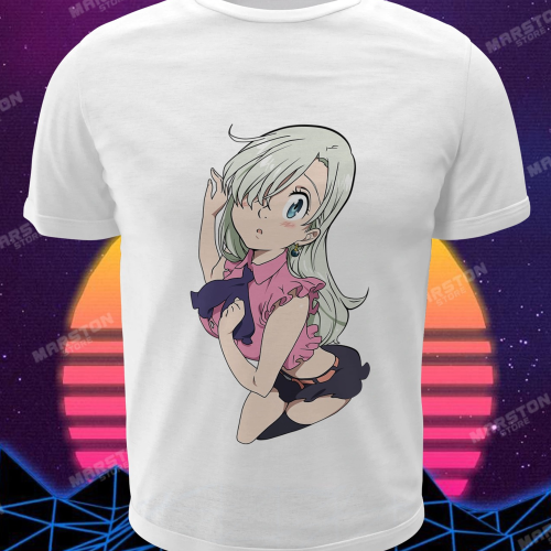 Polera blanca de Nanatsu no Taizai / The Seven Deadly Sins
