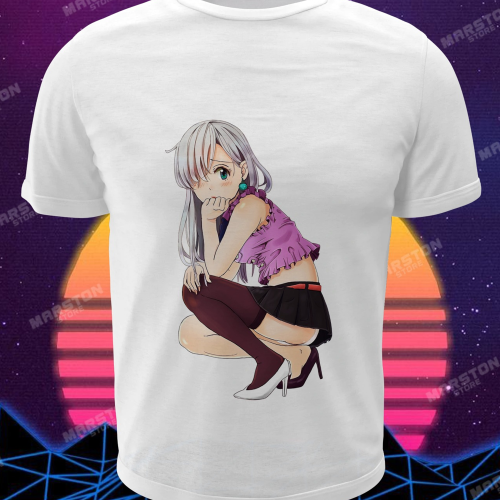 Polera blanca de Nanatsu no Taizai / The Seven Deadly Sins
