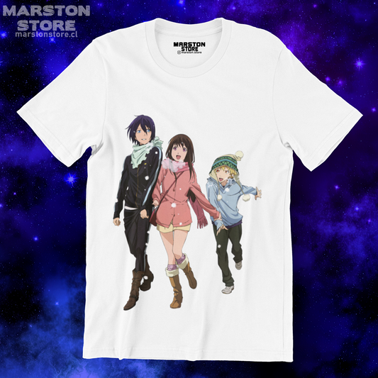 Polera blanca de Noragami