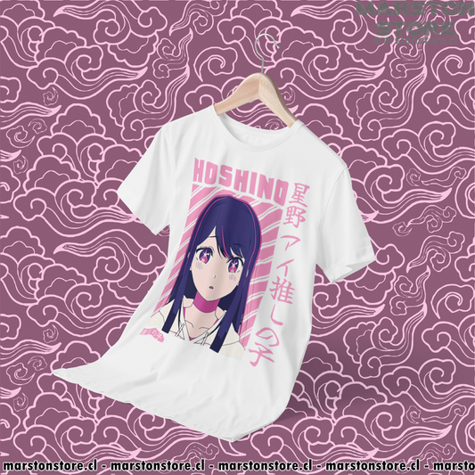 Polera blanca de Oshi no Ko